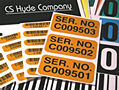 Custom Barcoded Labels/Barcoding